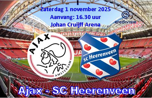 ajax - heerenveen